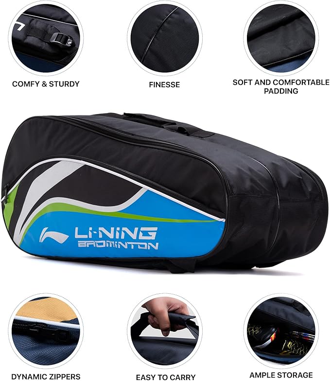 Lining Panther 2 Zip Kitbag Multi Colors