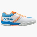 YONEX Strider Flow - Power Cushion Badminton Shoes White/sky blue