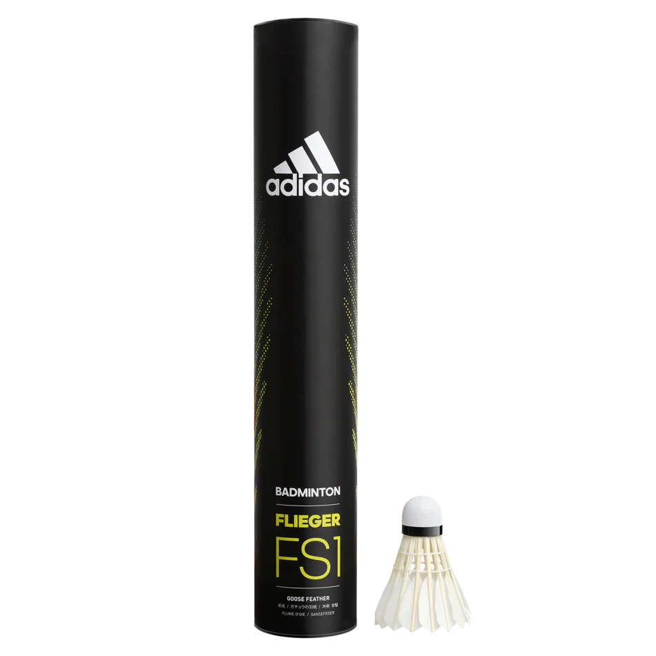 Adidas FLIEGER FS1 Badminton Feather Shuttlecocks 
