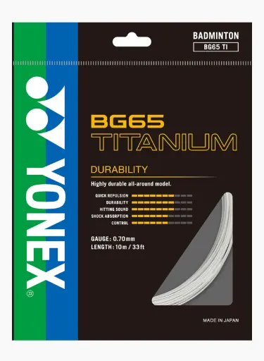 Yonex BG65 Titanium Strings